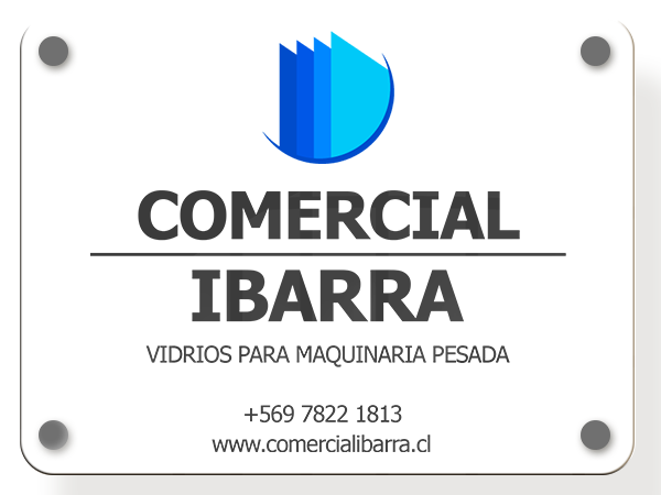 Comercial Ibarra | Vidrios para Maquinaria Pesada